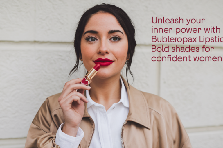 unleash your inner power with bublenowpax lipstick